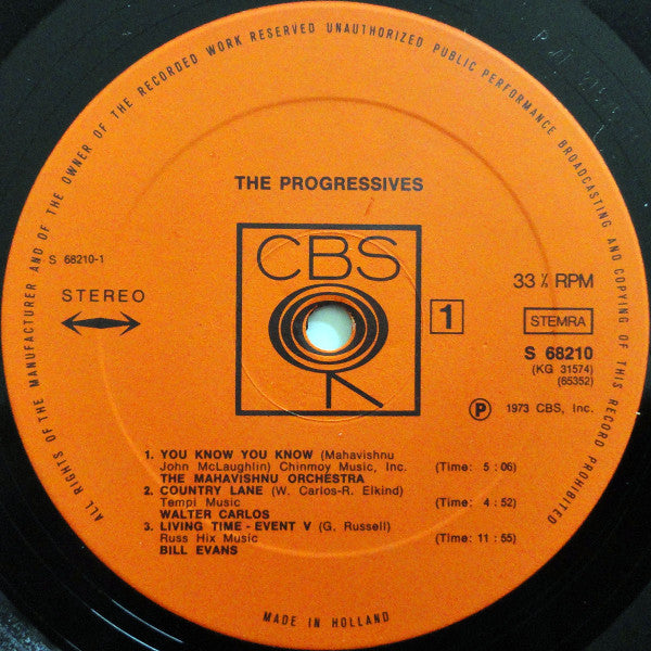 Various : The Progressives (2xLP, Comp)