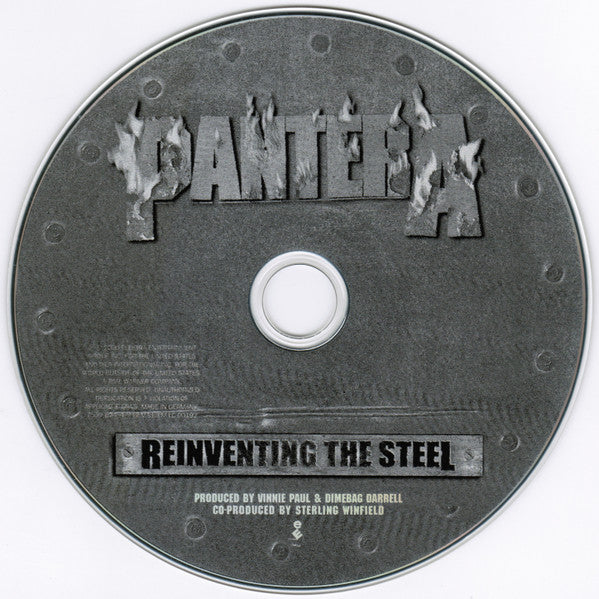 Pantera : Reinventing The Steel (CD, Album, RE)