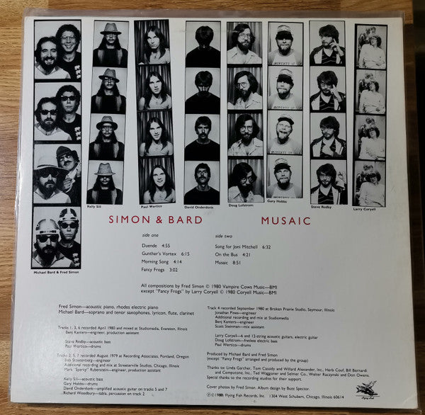 Simon & Bard Group Featuring Larry Coryell : Musaic (LP, Album)