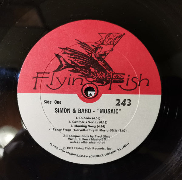 Simon & Bard Group Featuring Larry Coryell : Musaic (LP, Album)