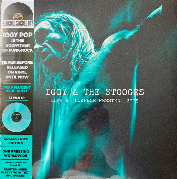 The Stooges : Live At Lokerse Feesten, 2005 (LP, Album, RSD, Ltd, Blu)