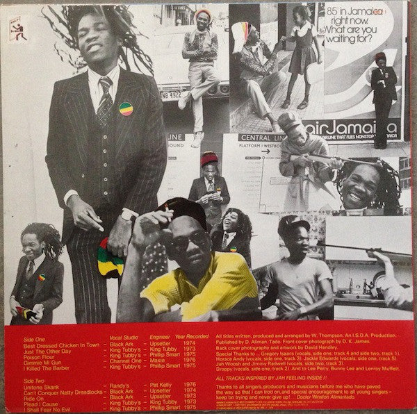 Dr. Alimantado : Best Dressed Chicken In Town (LP, Album, RE)