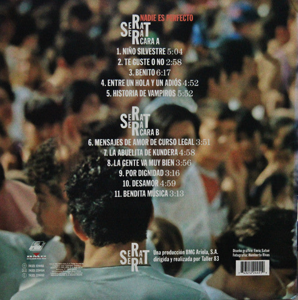 Joan Manuel Serrat : Nadie Es Perfecto (LP, Album)
