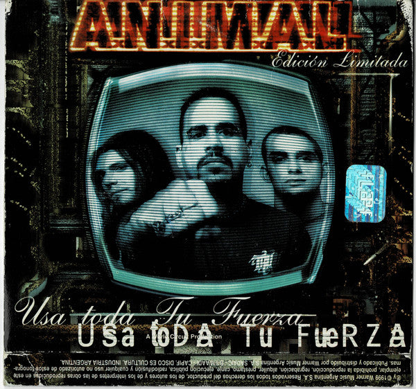 A.N.I.M.A.L. : Usa Toda Tu Fuerza (CD, Album, Ltd, Sli)