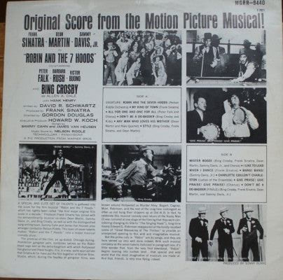 Various : Robin And The 7 Hoods (Original Score From The Motion Picture Musical Comedy) (LP)