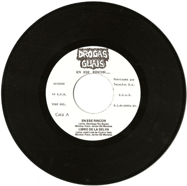 Drogas Guais : En Ese Rincon.... (7", EP)