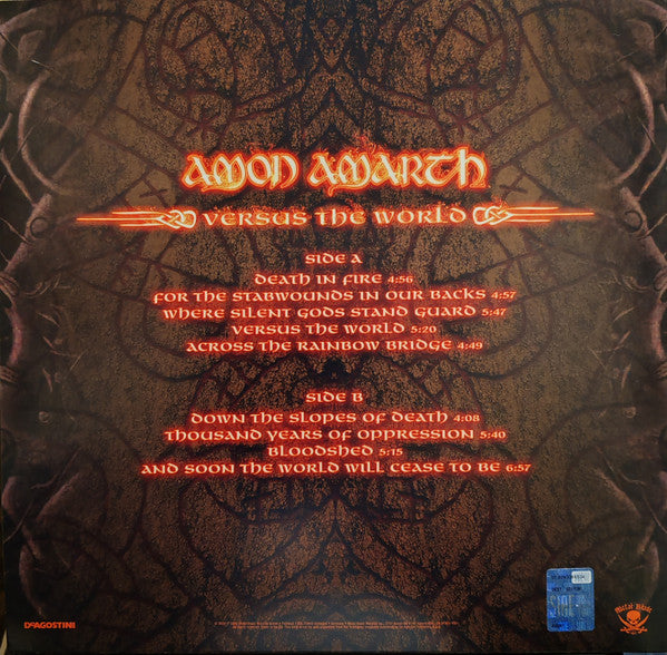 Amon Amarth : Versus The World (LP, Album, RE, 180)