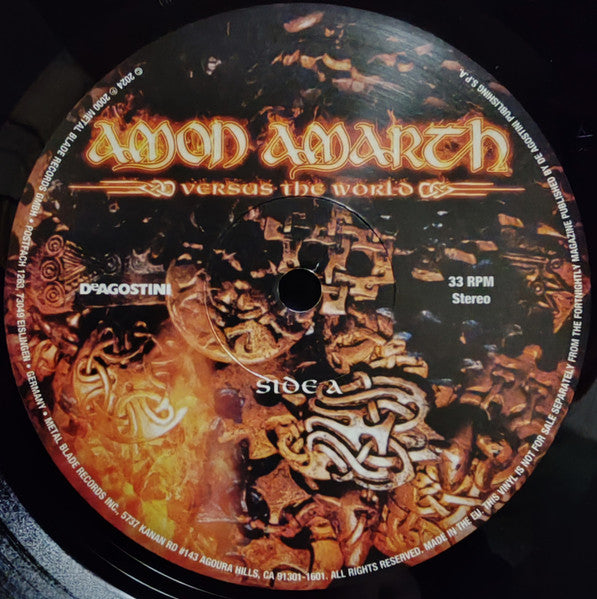 Amon Amarth : Versus The World (LP, Album, RE, 180)