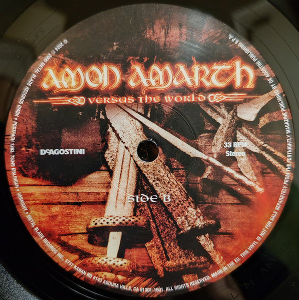 Amon Amarth : Versus The World (LP, Album, RE, 180)