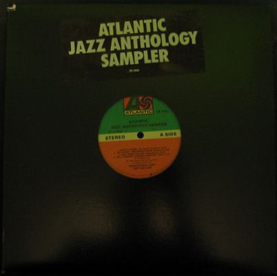 Various : Atlantic Jazz Anthology Sampler (LP, Comp)