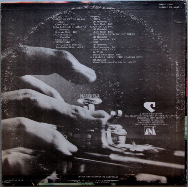 Hugh Masekela : The Best Of Masekela (LP, Comp)