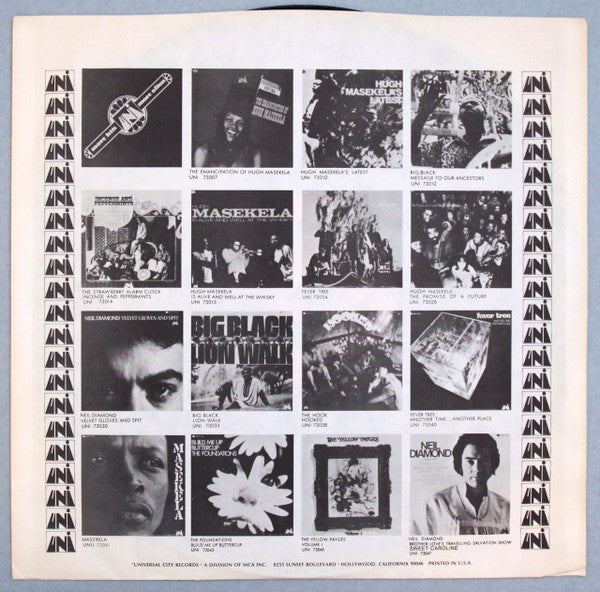 Hugh Masekela : The Best Of Masekela (LP, Comp)