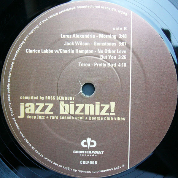 Various : Jazz Bizniz! (Deep Jazz ★ Rare Cosmic Soul ★ Boogie Club Vibes) (2xLP, Comp, RM)