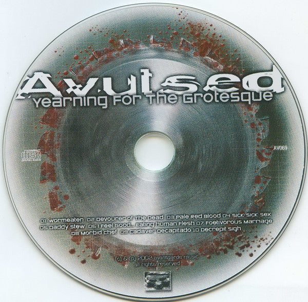 Avulsed : Yearning For The Grotesque (CD, Album)
