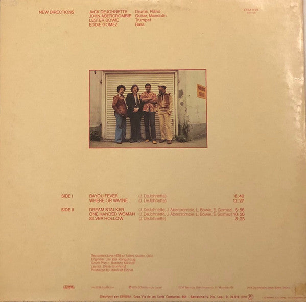Jack DeJohnette : New Directions (LP, Album)