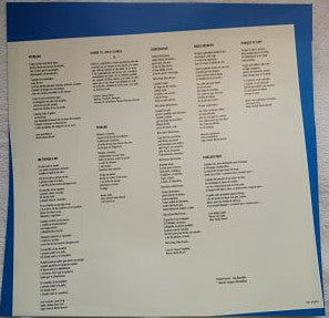 Marina Rossell : Rosa De Foc (LP, Album)