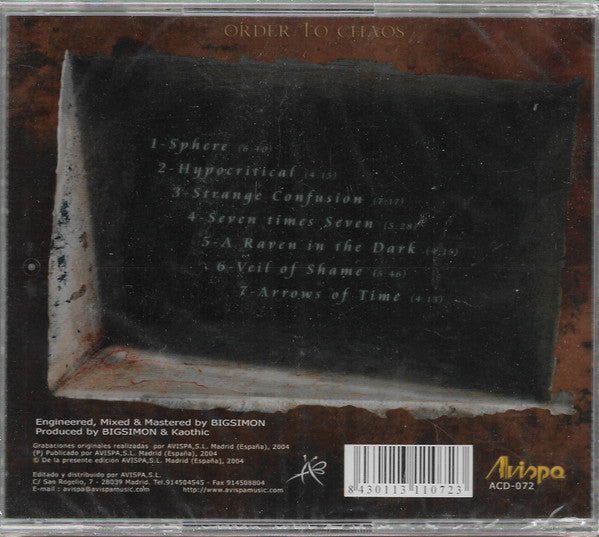 Kaothic : Order To Chaos (CD, Album)