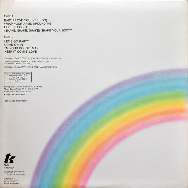 KC & The Sunshine Band : Part 3 (LP, Album, Mon)