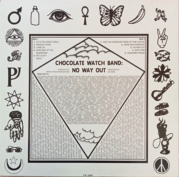 The Chocolate Watchband : No Way Out (LP, Album, RE, Unofficial)