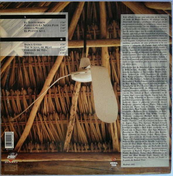 Radio Futura : Tierra Para Bailar (LP, Album)