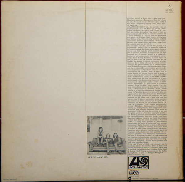 Crosby, Stills, Nash & Young : Déjà Vu (LP, Album, RE, Gat)