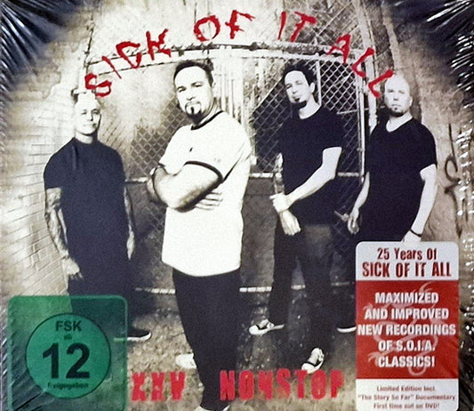 Sick Of It All : XXV Nonstop (CD, Album + DVD + Ltd, Dig)