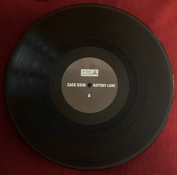 Zack Keim : Battery Lane (LP, Album, Ltd)