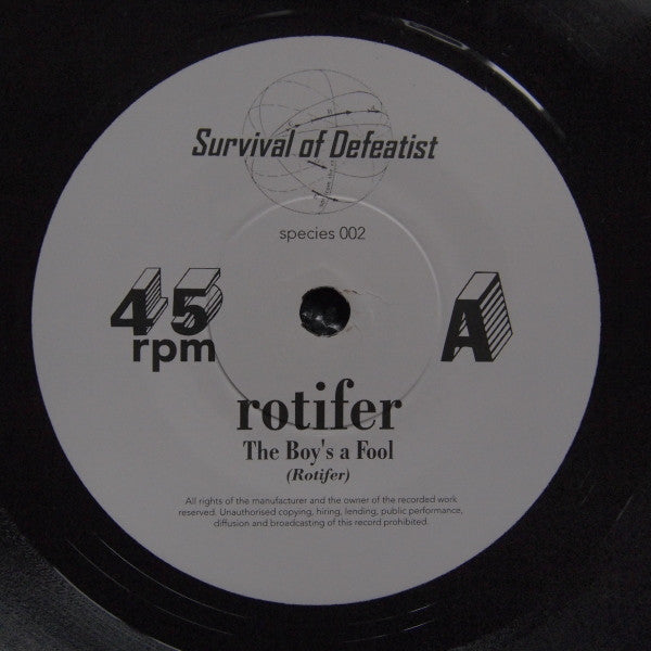 Rotifer : The Boy's A Fool EP (7", EP)
