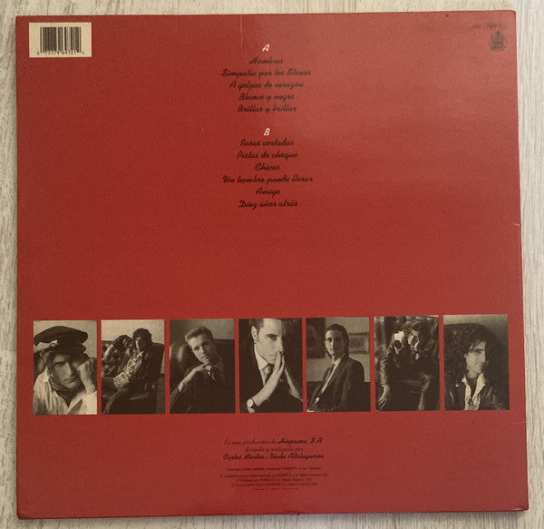 Loquillo Y Trogloditas : Hombres (LP, Album, Gat)