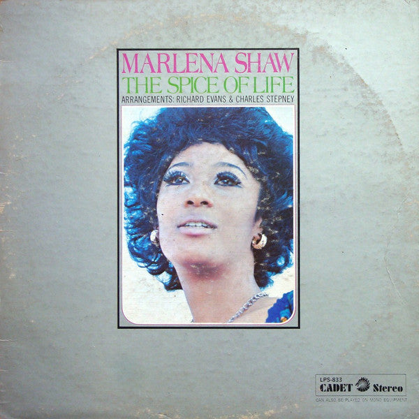 Marlena Shaw : The Spice Of Life (LP, Album, Ind)