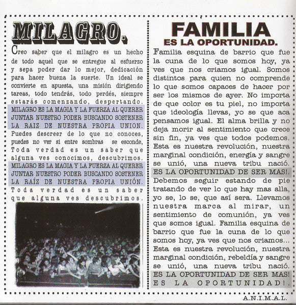 A.N.I.M.A.L. : Poder Latino (CD, Album)