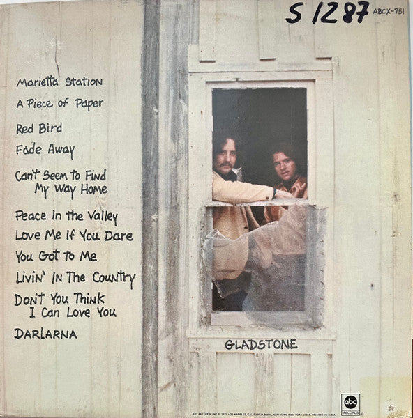Gladstone : Gladstone (LP, Album)