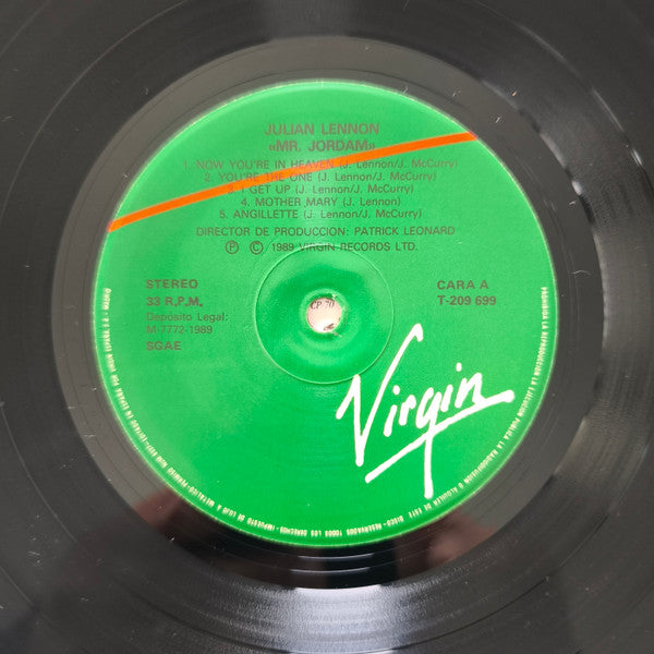 Julian Lennon : Mr. Jordan (LP, Album)