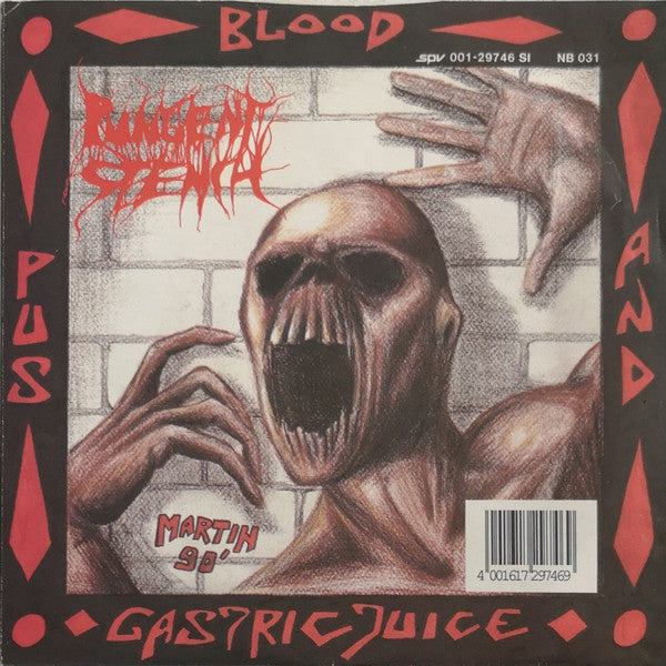 Benediction / Pungent Stench : Confess All Goodness / Blood, Pus & Gastric Juice (7")
