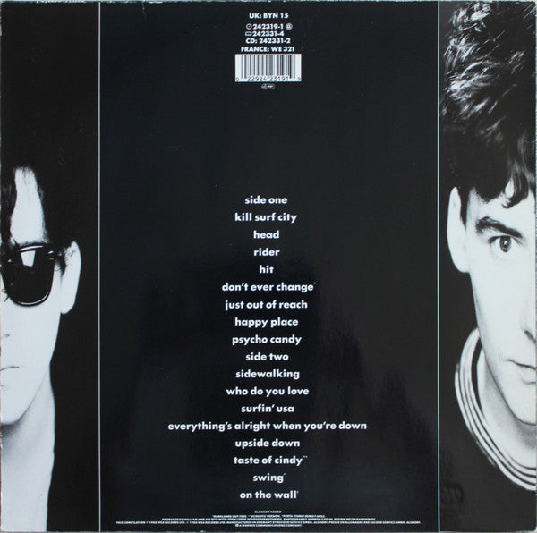The Jesus And Mary Chain : Barbed Wire Kisses (B-Sides And More) (LP, Comp, Ⓖ P)