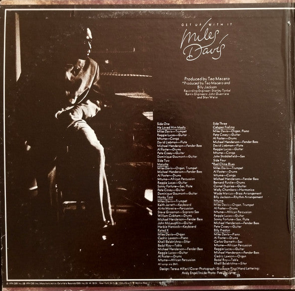 Miles Davis : Get Up With It (2xLP, Album, Pit)