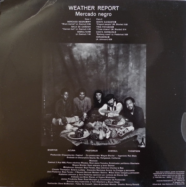 Weather Report : Black Market (LP, Album)