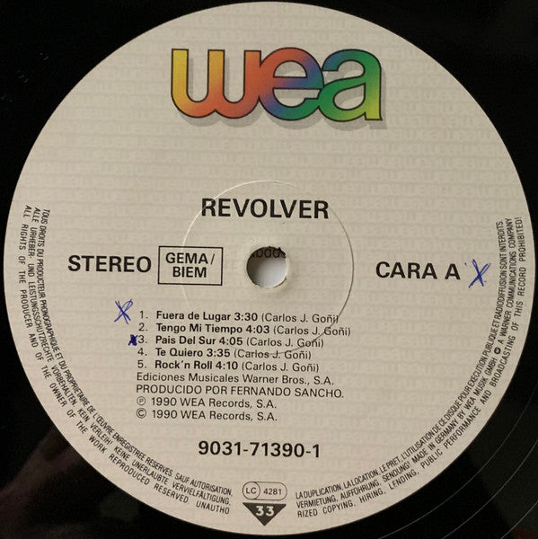 Revólver : Revolver (LP, Album)