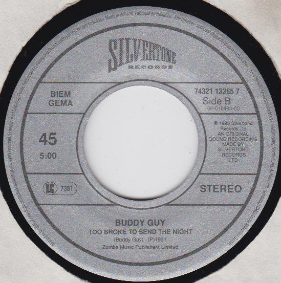 Buddy Guy Featuring Paul Rodgers : Some Kind Of Wonderful (7", Single)