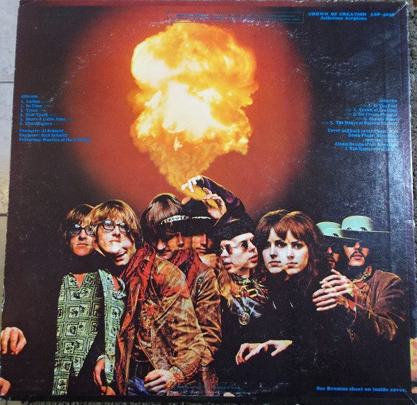 Jefferson Airplane : Crown Of Creation (LP, Album, RP, Ind)