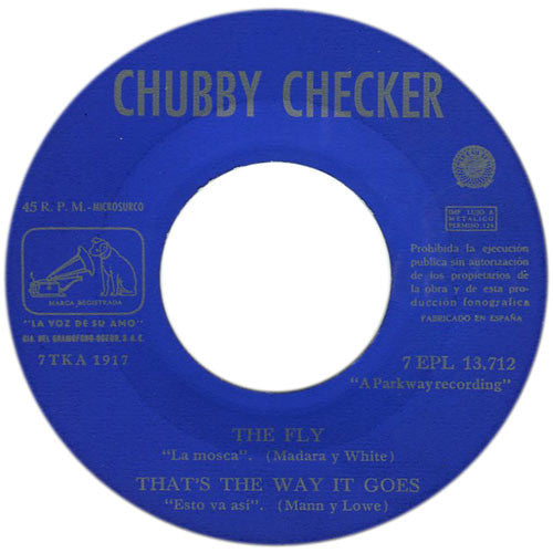 Chubby Checker : The Fly (7", EP)