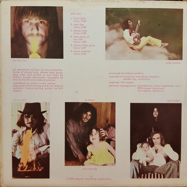 Iron Butterfly With Mike Pinera & El Rhino : Metamorphosis (LP, Album, Gat)