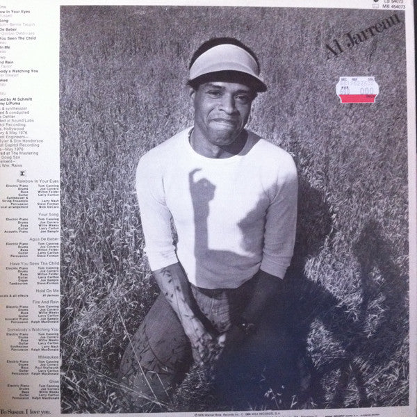 Al Jarreau : Glow (LP, Album, RE)