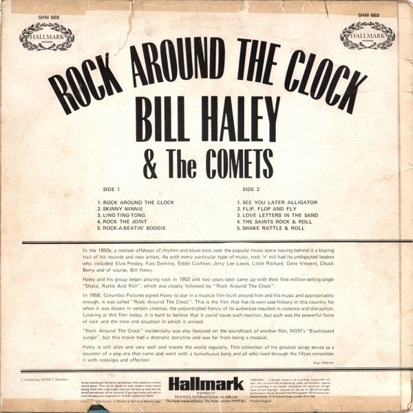 Bill Haley & The Comets* : Rock Around The Clock (LP, Comp)