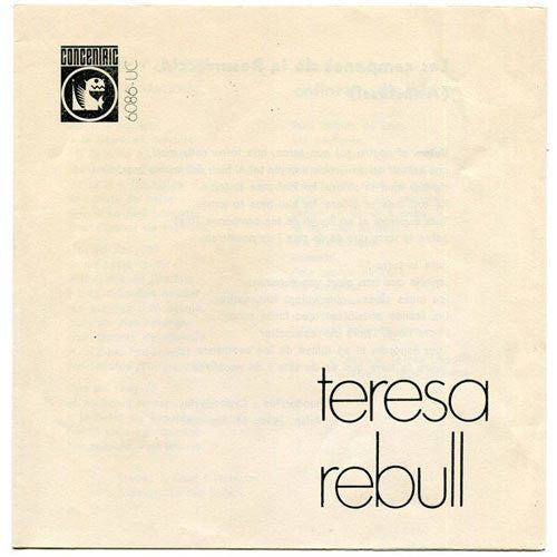 Teresa Rebull : Les Campanes De La Resurrecció  (7", EP)