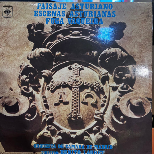 Orquesta de Cámara de Madrid : Musica Sinfonica Asturiana (LP, Album)