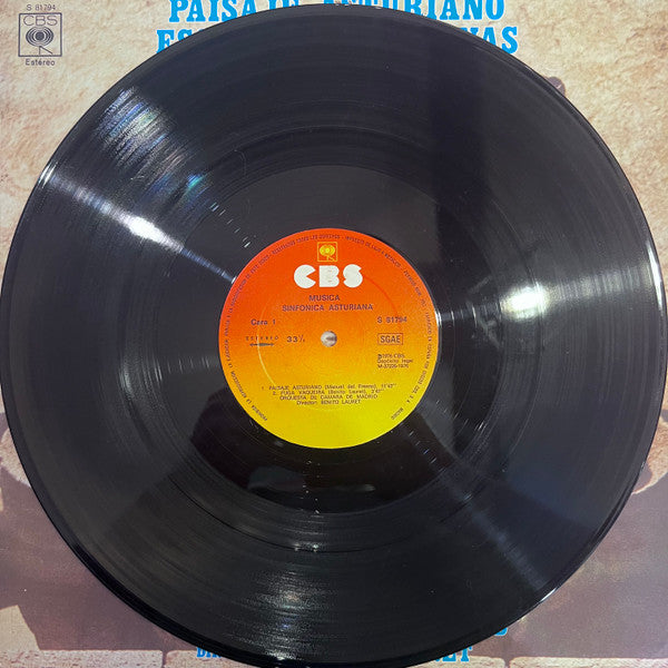 Orquesta de Cámara de Madrid : Musica Sinfonica Asturiana (LP, Album)