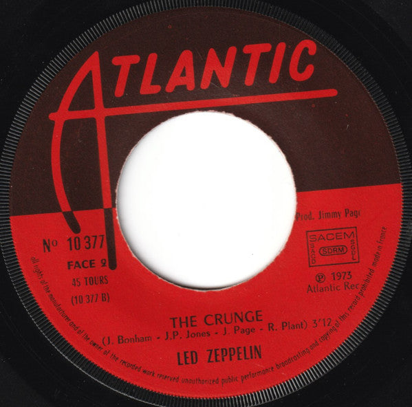 Led Zeppelin : D'yer Mak'er (7", Single)