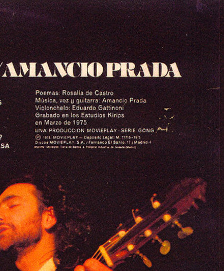 Amancio Prada : Rosalía De Castro / Amancio Prada (LP, Album, Gat)