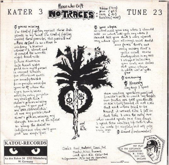 The Smiling Faces Leave No Traces : The Smiling Faces Leave No Traces (7")